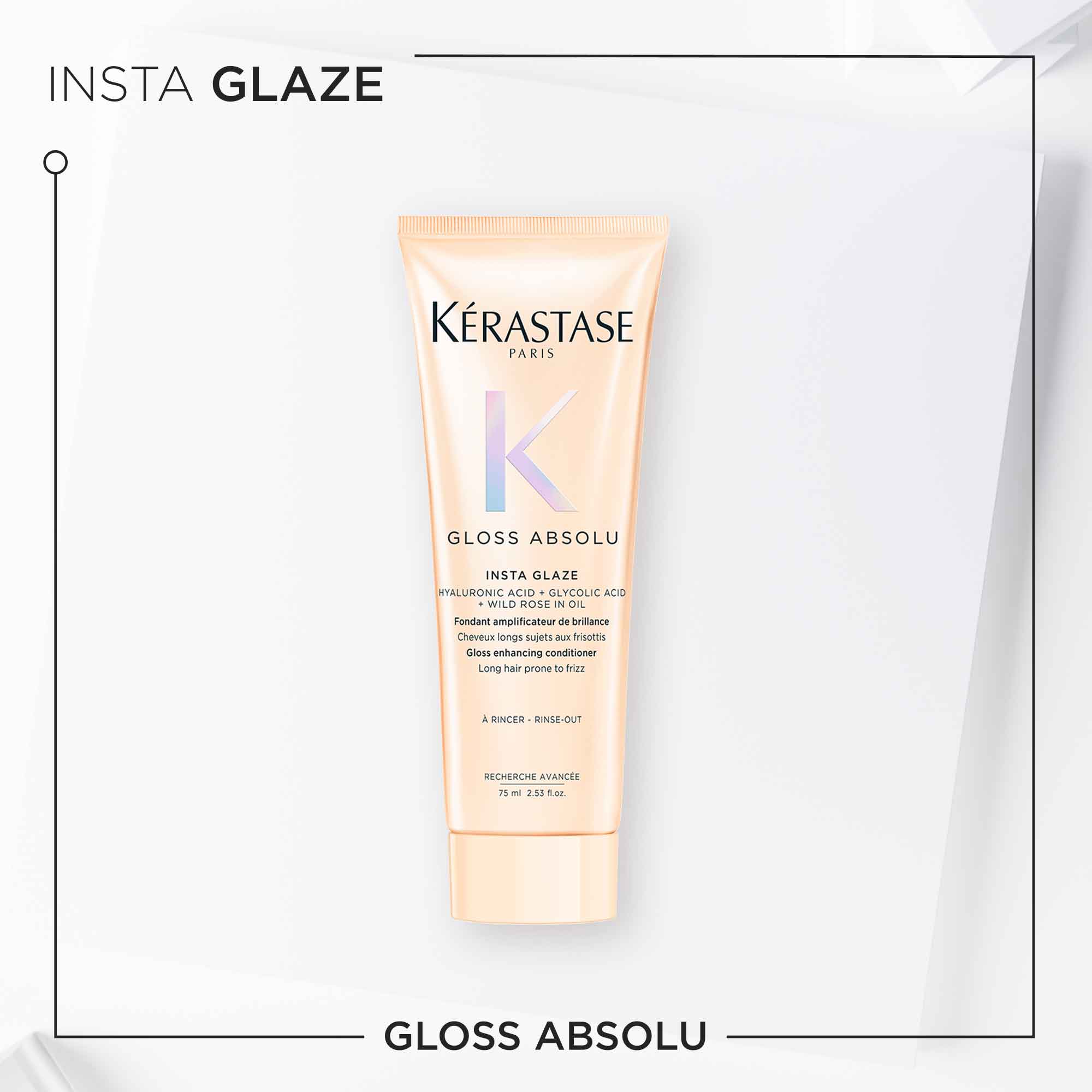 Kerastase Gloss Absolu Insta Glaze Elektirklenmeye Meyilli Uzun Saçlar İçin Saç Kremi - Görsel 3