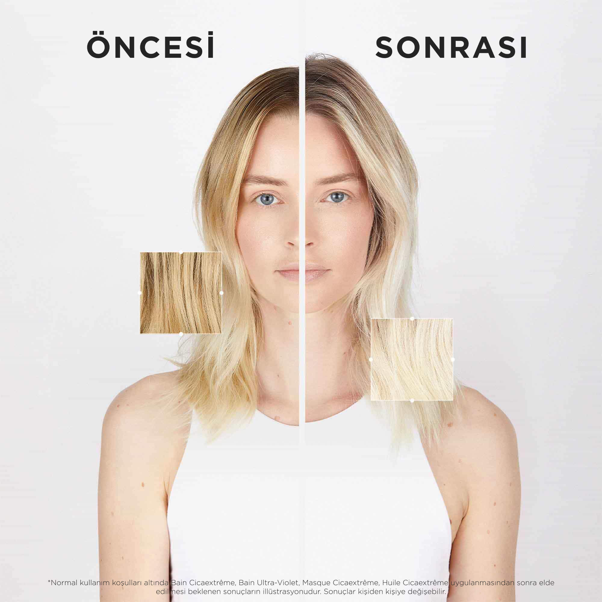 Kerastase Blond Absolu Cicaflash Sarı Saçlar için Parlaklık Veren Durulanan Saç Bakım Kremi 250 ml - Görsel 2