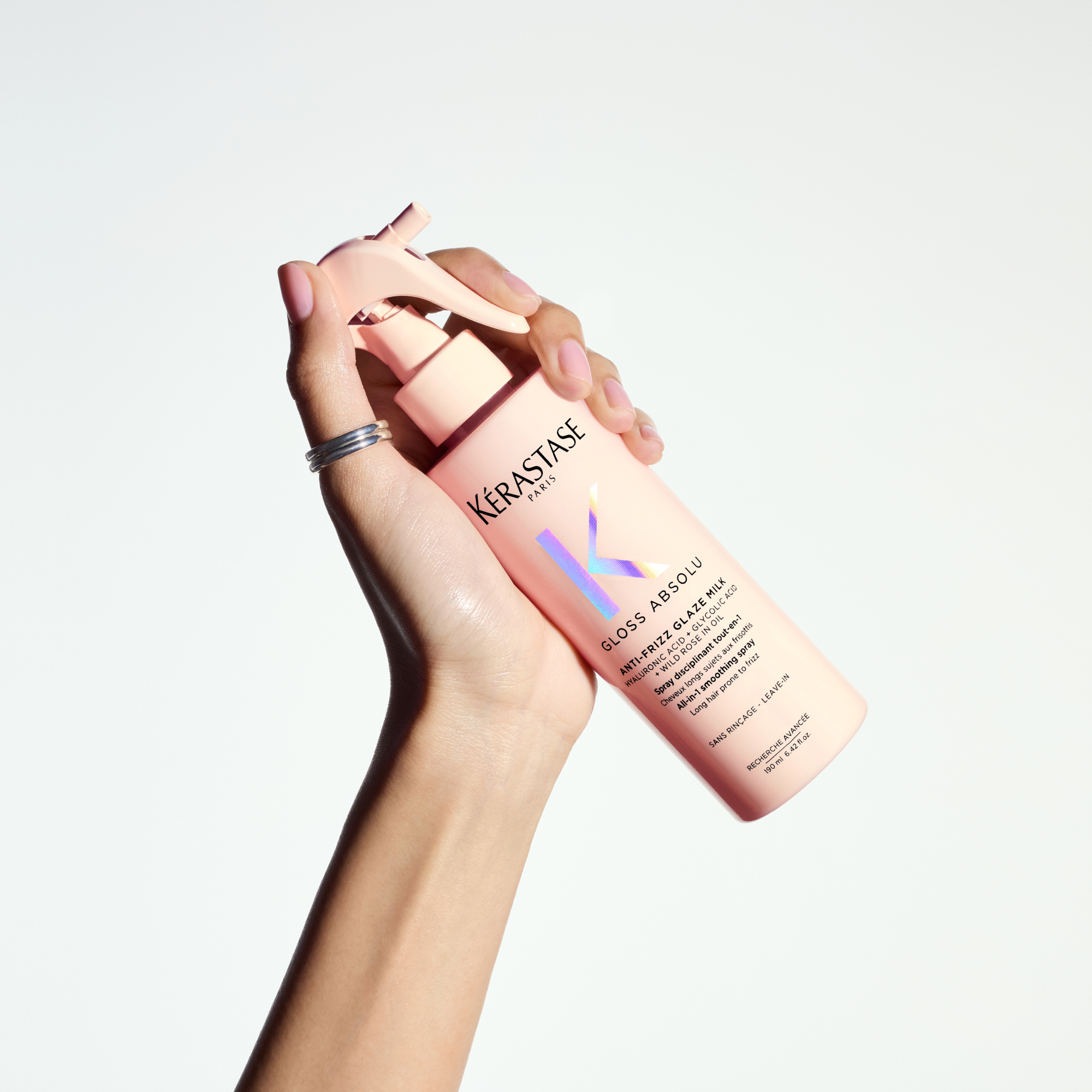 Kerastase Gloss Absolu Glaze Milk Elektriklenmeye Eğilimli Saçlar İçin Çok Amaçlı Bakım Sütü Spreyi 190 ml - Görsel 3